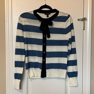 J.Crew Tie Neck Sweater